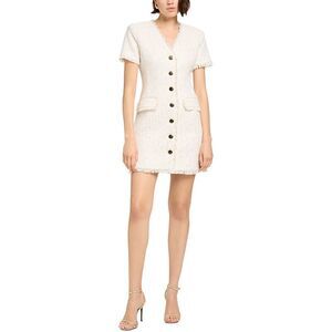Toccin Womens  Phoebe Mini Dress, White